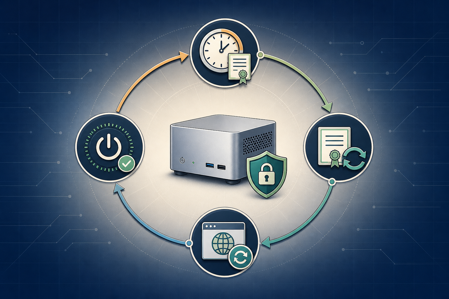 맥미니의 Let’s Encrypt 인증서 확인과 자동 갱신 및 웹서버 재반영 흐름